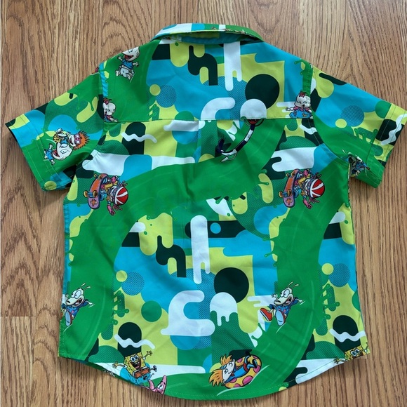 Nickelodeon x RSVLTS toddler button down 2T - Picture 6 of 7